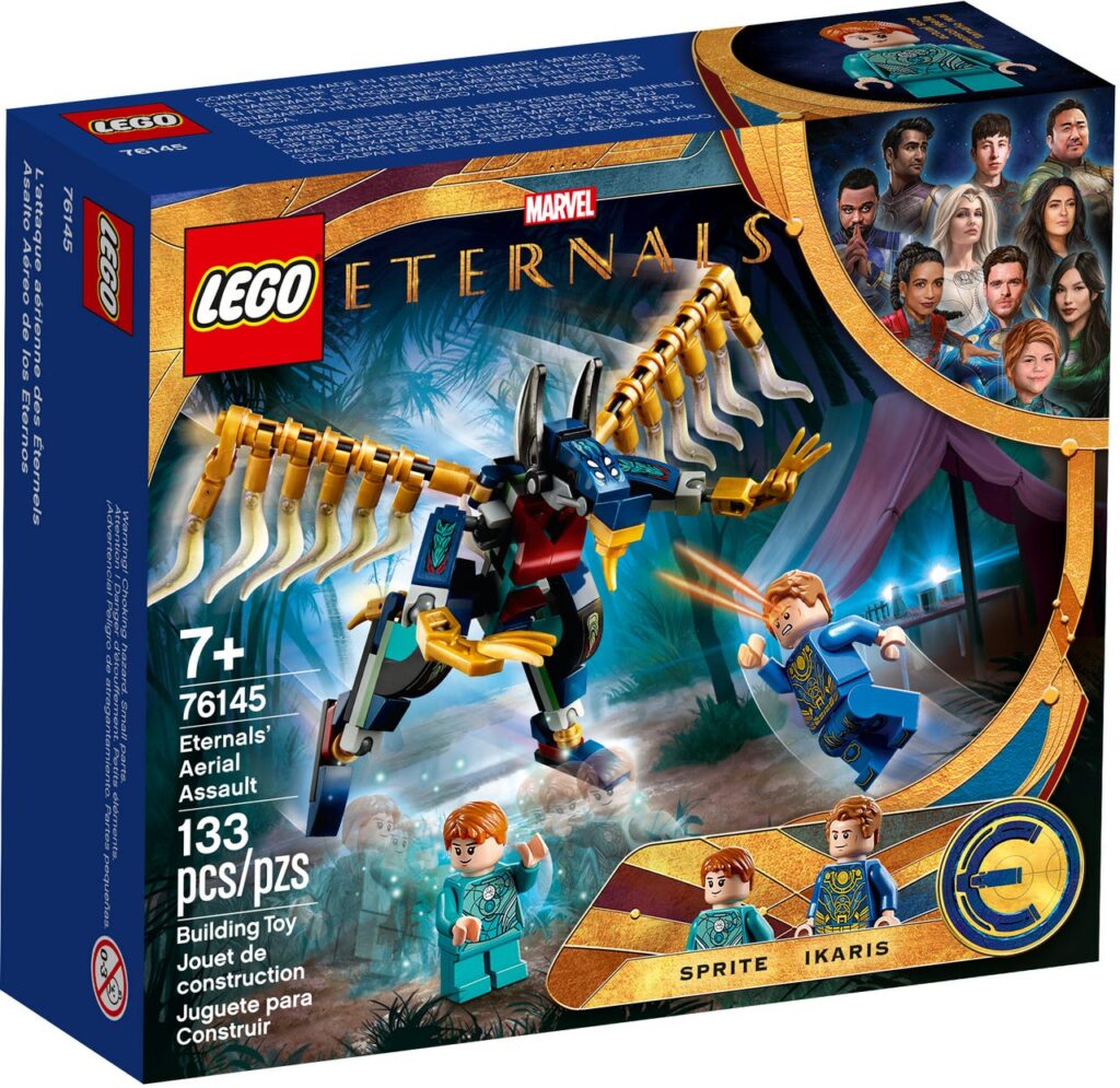Lego marvel eternals 76145 assalto aereo degli eternals