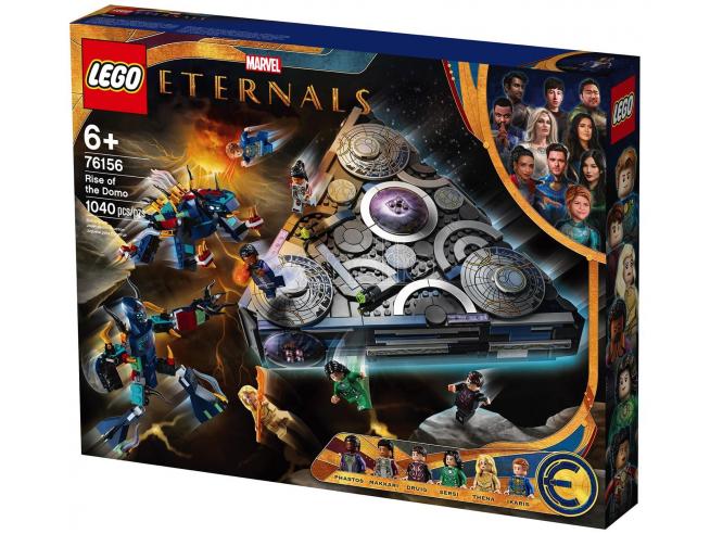 Lego marvel eternals 76156 ascesa del domo